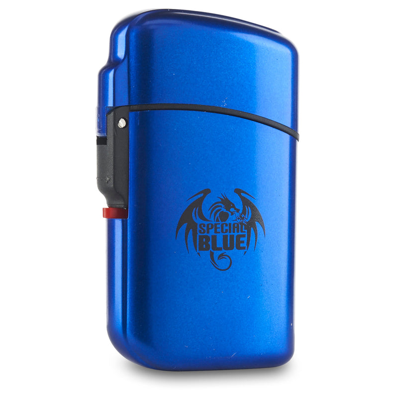 classic metal single jet flame special blue torch lighter