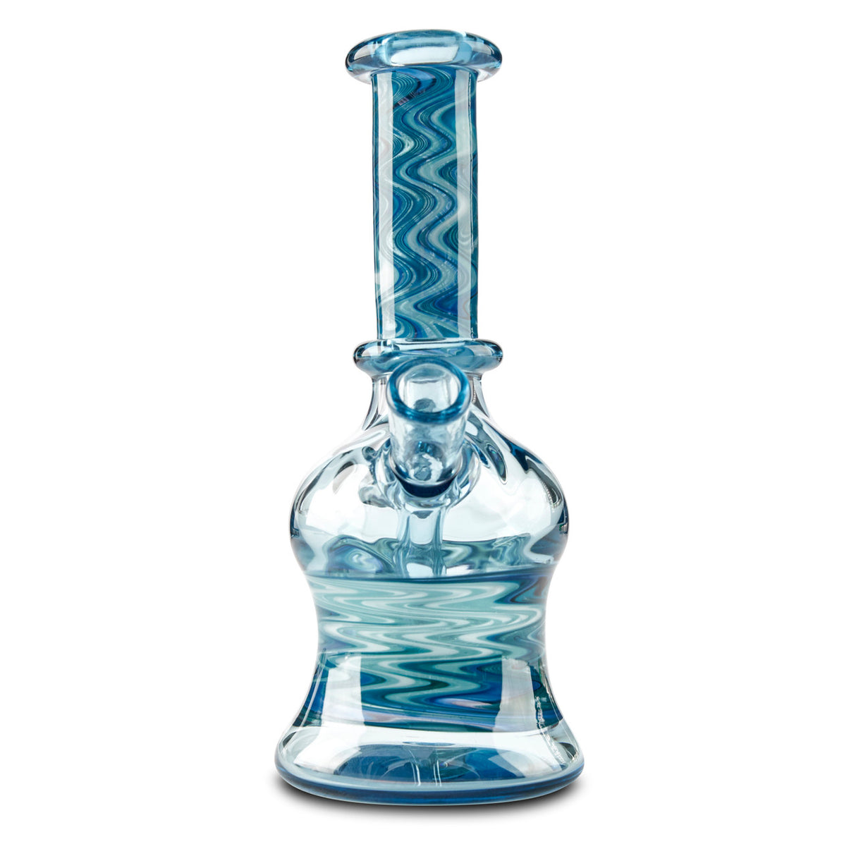 blueberry glass mini tube raindrop rig for dabbing dabs