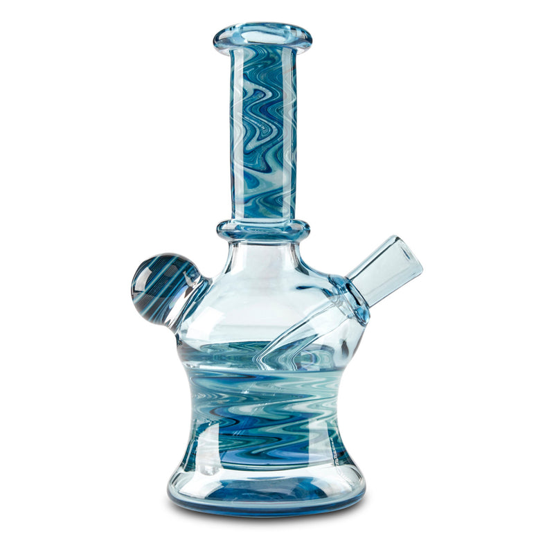 blueberry glass mini tube raindrop at cloud 9 smoke co
