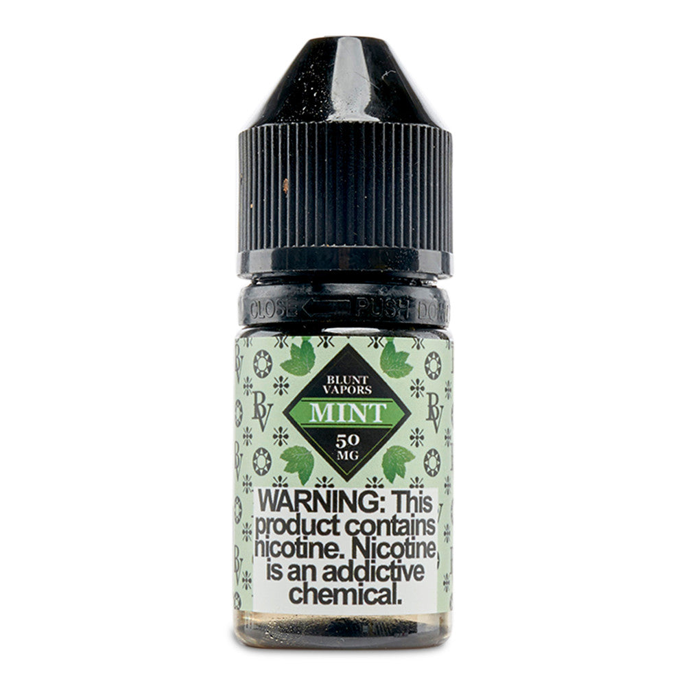 mint flavored vape juice salt nic