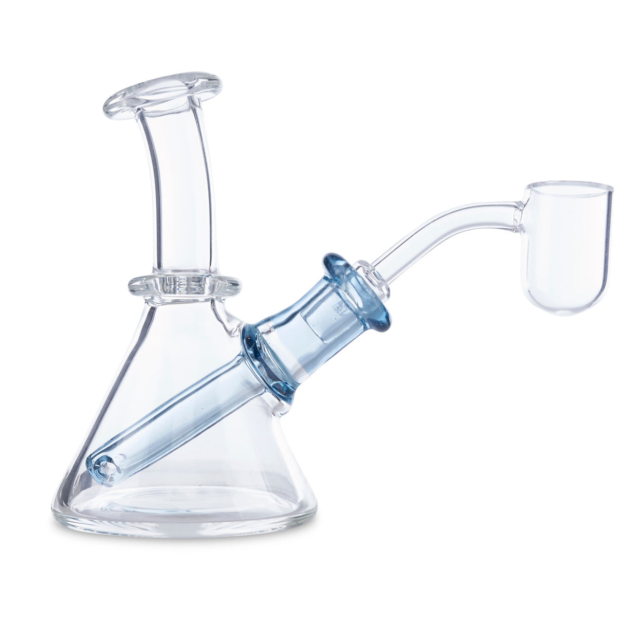 bowman glass mini tube aqua azul for sale online