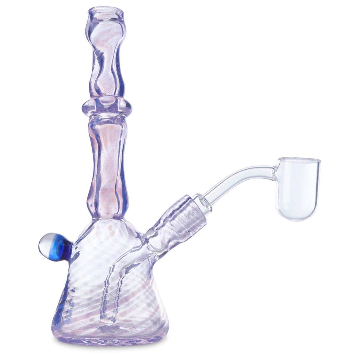 cap glass 2 hole mini beaker for sale online at cloud 9 smoke co