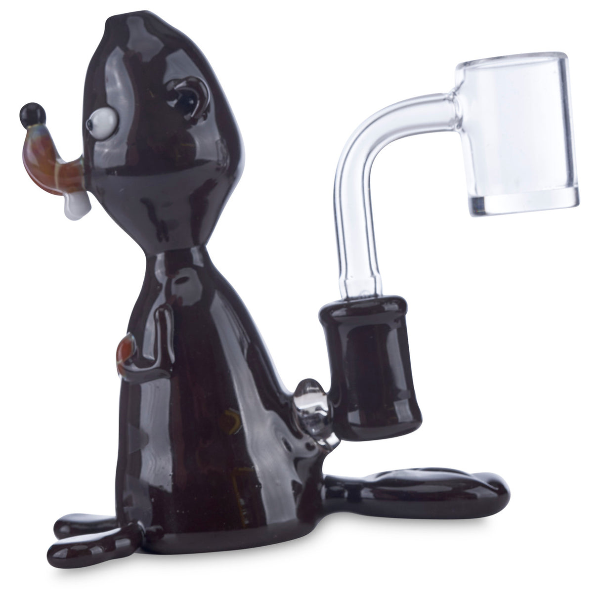 cap glass beaver banger hanger water pipe for smoking