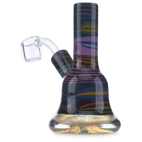 cap glass mini tube rainbow linework rig for smoking