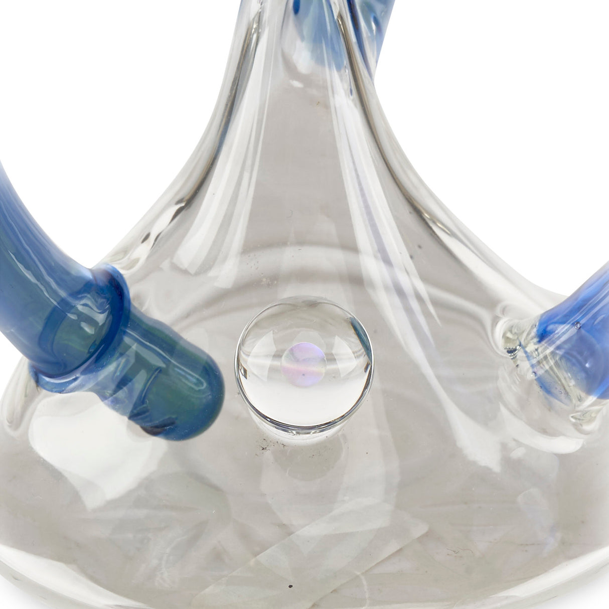 casa glass floating recycler purple and blue at cloud 9 smoke co