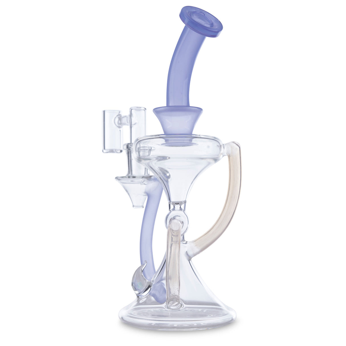casa glass hourglass recycler for sale online at cloud 9 smoke co