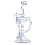 casa glass hourglass recycler clear dab rig online for cheap