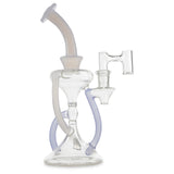 casa glass hourglass recycler for sale online at cloud 9 smoke co