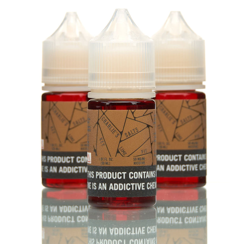 Charlie's Salts Vape Juice 50mg 30mL Key Lime Pie Flavor