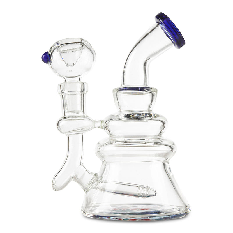 west coast wig wag banger hanger 14mm glass rigs for wax or oil