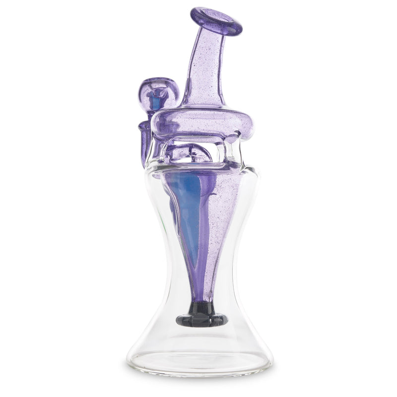 chip x bohowe glass head stack purple blue at cloud 9 smoke co