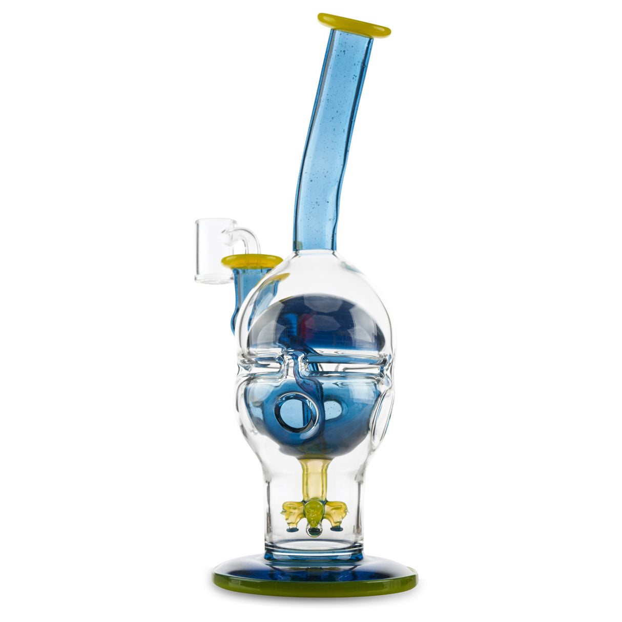 chip x bohowe fab egg blue stardust dab rig at cloud 9 smoke co