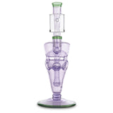 chip x hefe glass venetian egg purple green 14mm female joint