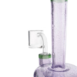 chip x hefe glass venetian egg purple green rig for oils or concentrates