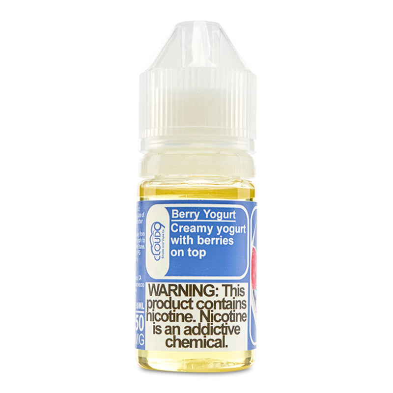cloud 9 salt nic blueberry yogurt e juice