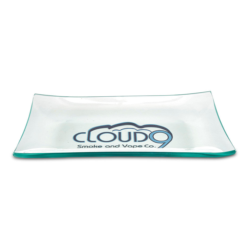 Cloud 9 glass rolling tray for dry herb on sale online
