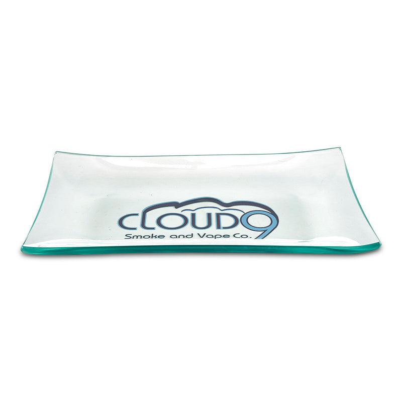 Cloud 9 glass rolling tray for dry herb on sale online