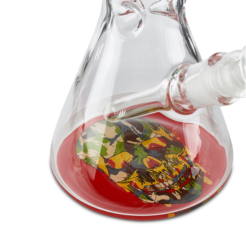 colorful zombie glass bong for cheap online