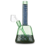 conversion glass mini tube green with pathwork glass heady glass online