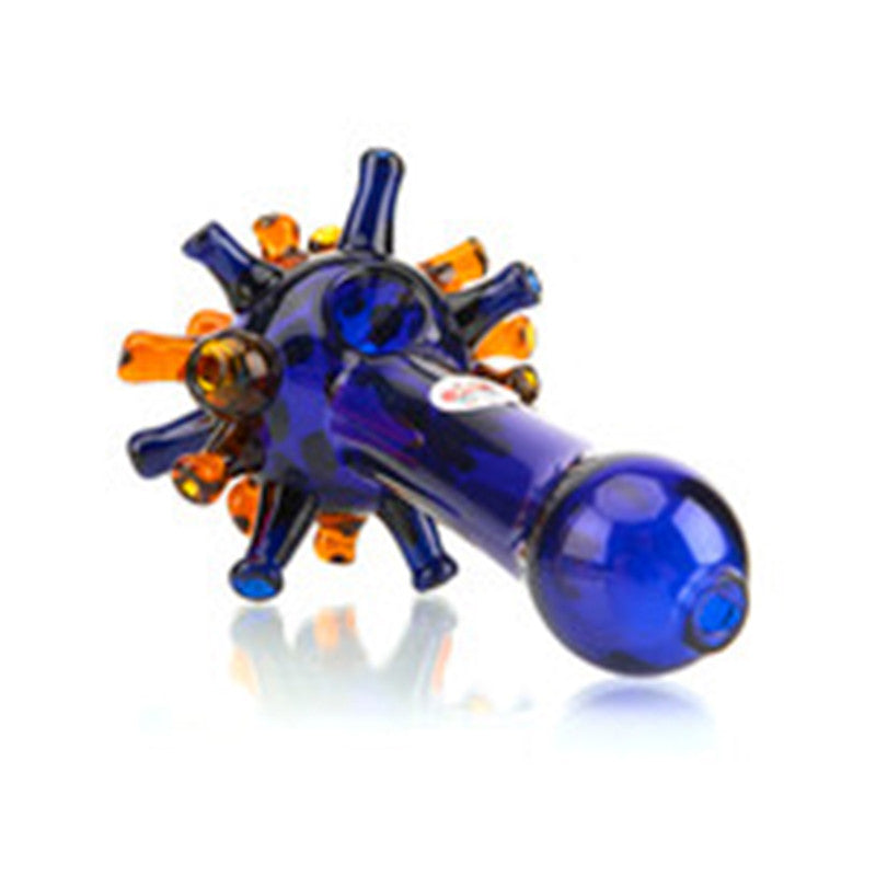 Crush Glass Covid Virus Hand Pipe 1