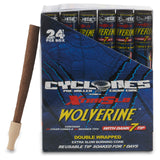 double wrapped slow burning blunt cones