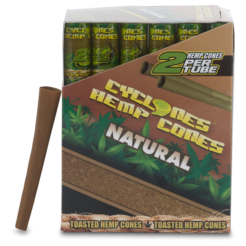 cyclone hemp cones and wraps