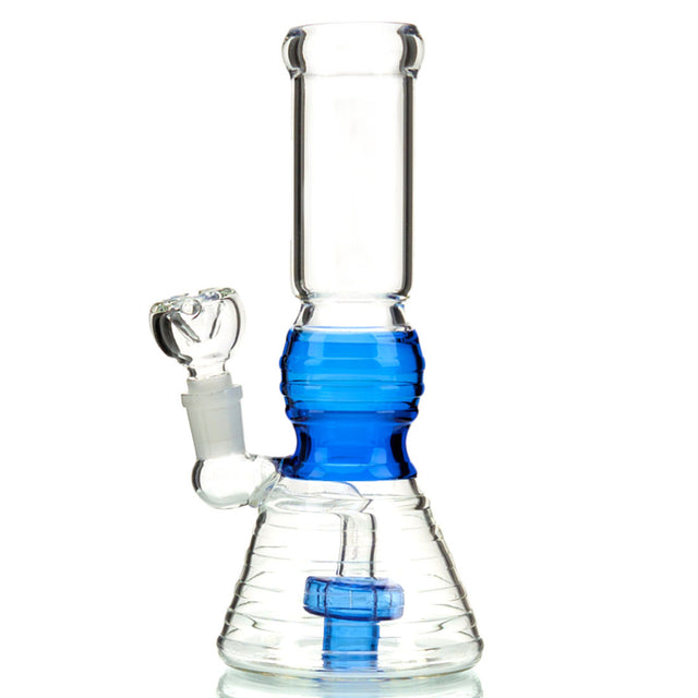 DTHC Pyramid Ball Water Pipe with Beaker Style base and colored glass