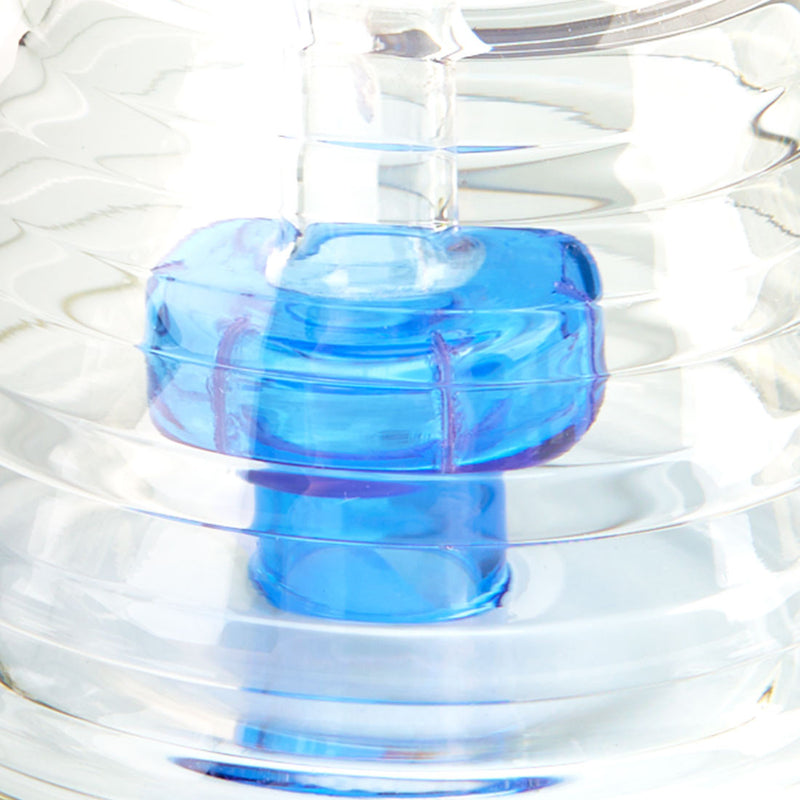 DTHC Pyramid Ball Water Pipe with Beaker Style base and colored glass