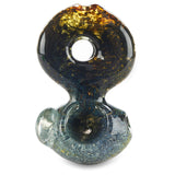 donut glass bowl spoon with carb hole