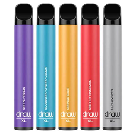 Draw XL Disposable Flavored E-Cig 1500 puff 5.0% Nicotine
