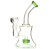 DTHC Glass Small Dab Rig with Showerhead Percolator. Available in a variety of color options.