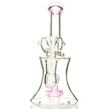 DTHC Glass Small Dab Rig with Showerhead Percolator. Available in a variety of color options.