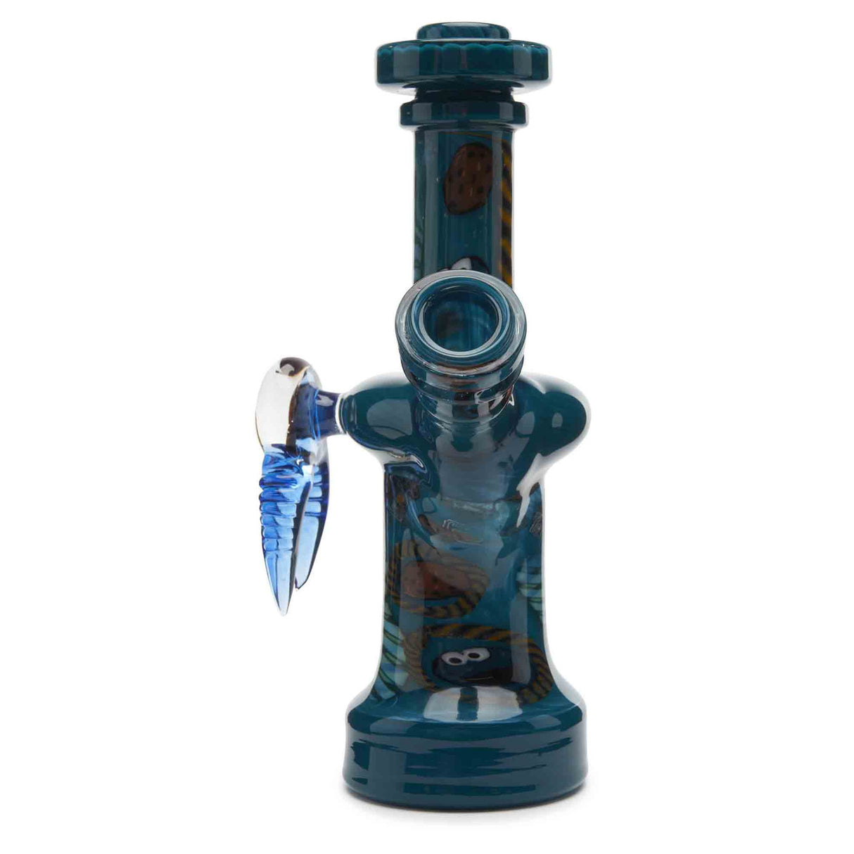 Dynamic Glass Cookie Monster Heady herb pipe