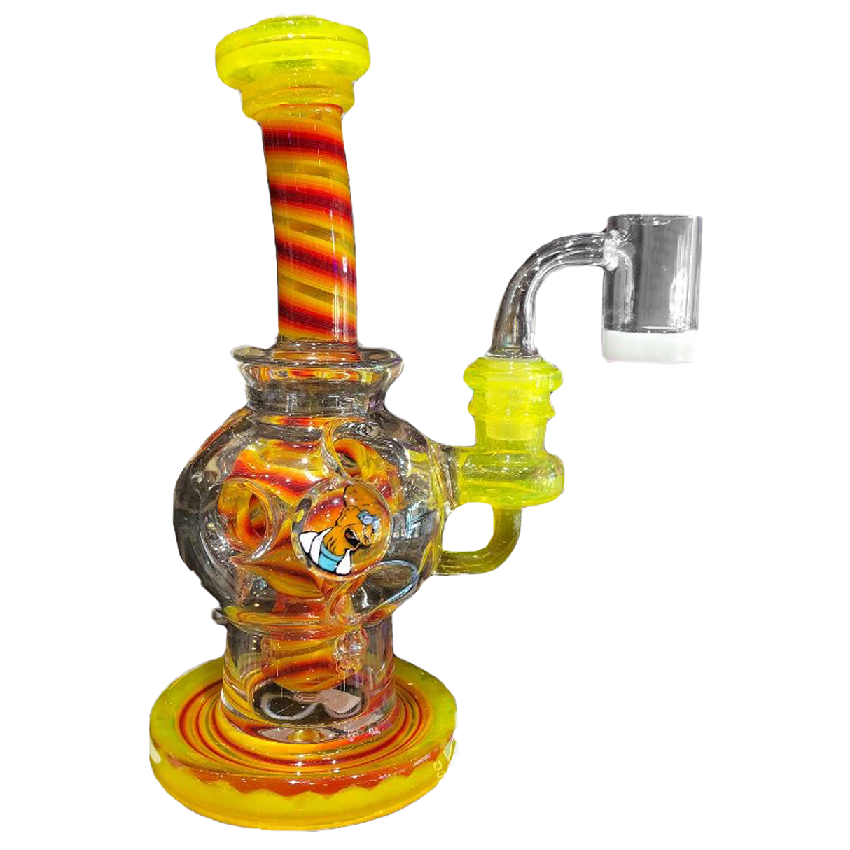 dynamic glass ball rig lemon drop