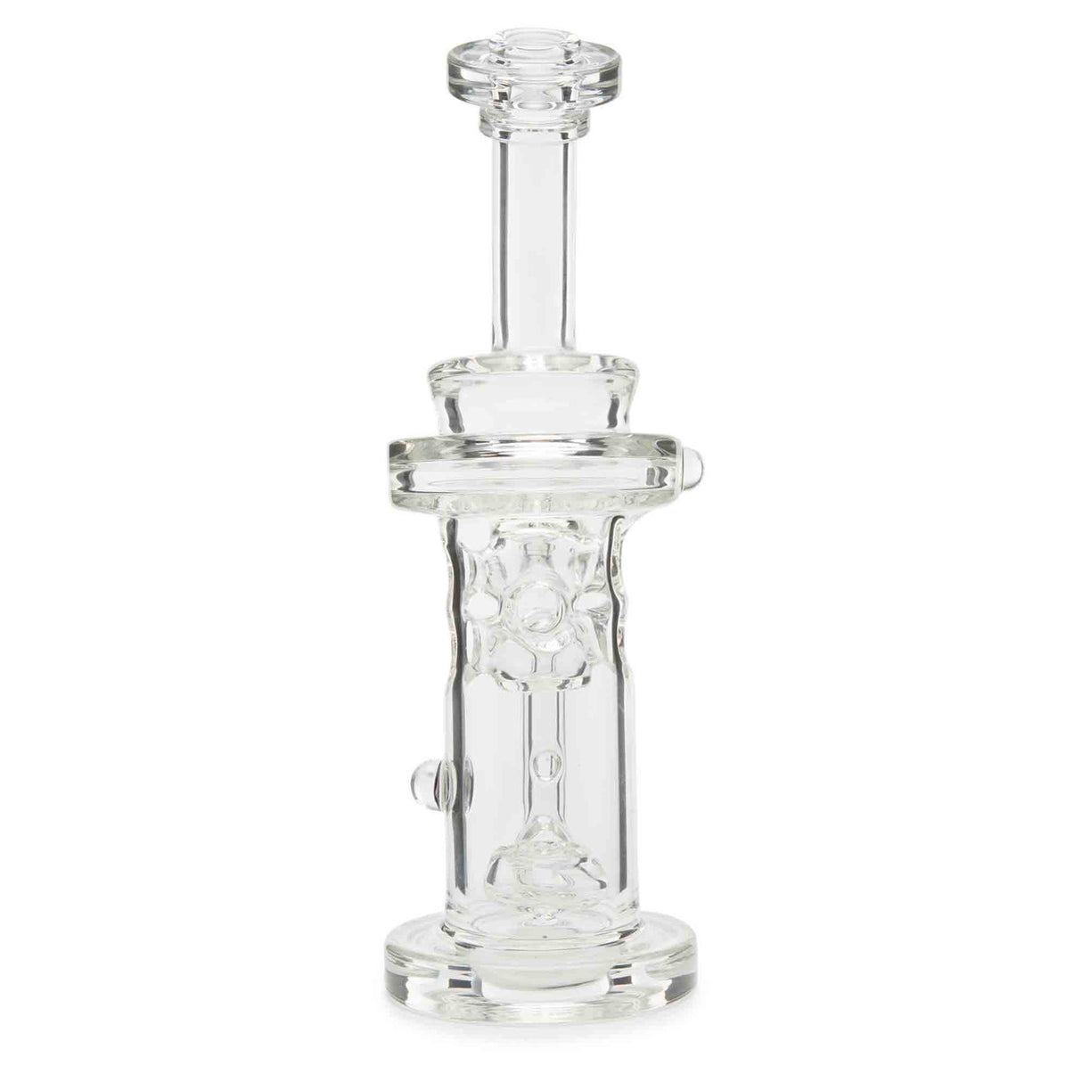Dynamic Glass Fab - Clear Heady Water Pipe