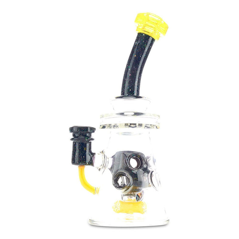 Dynamic Glass Worked Fab Beaker concentrate dab rig