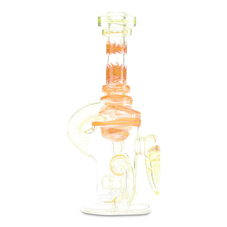 Dynamic Glass Worked Klein Recycler wug wag one of a kind glass art
