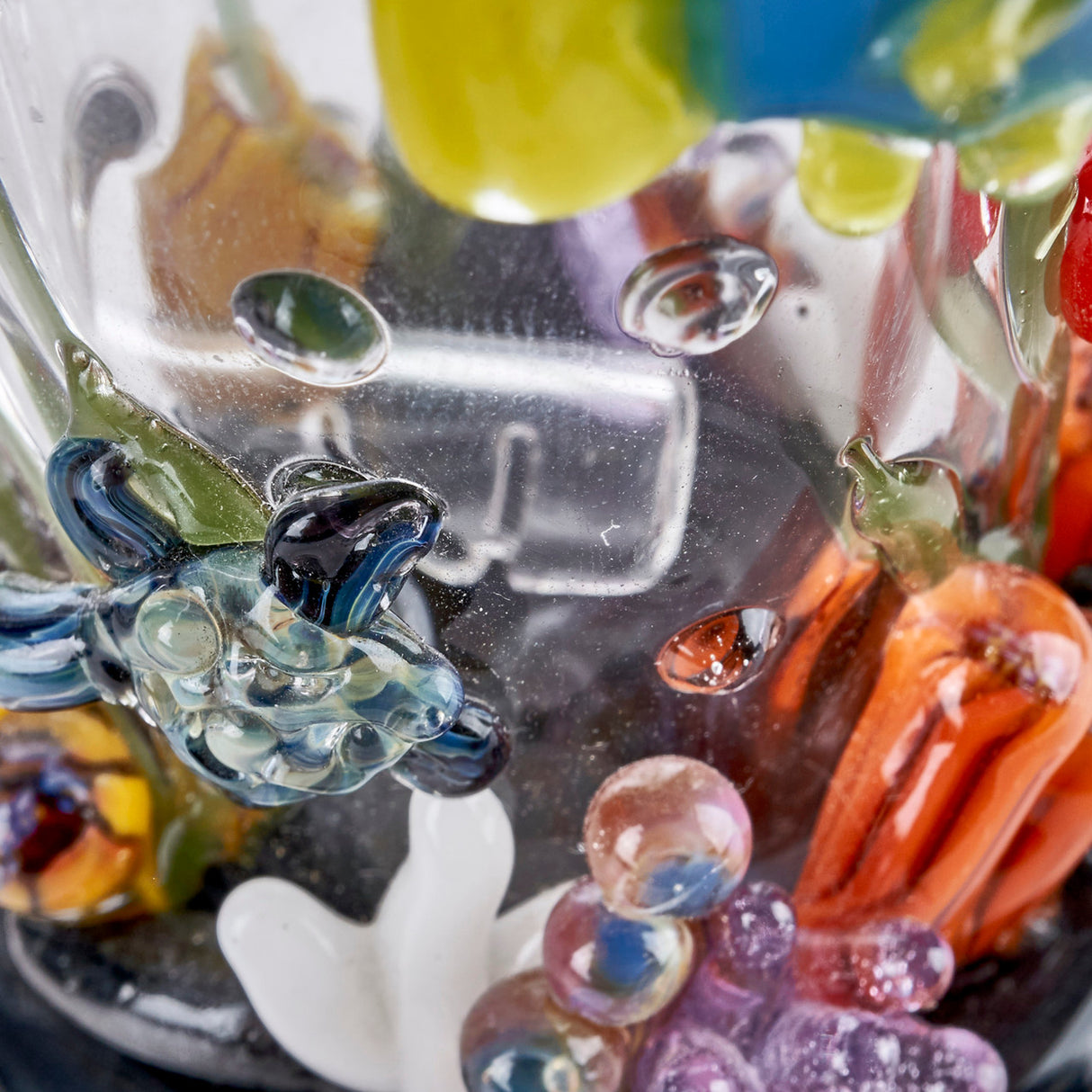 empire glass aquarium banger hanger short rig for concentrates