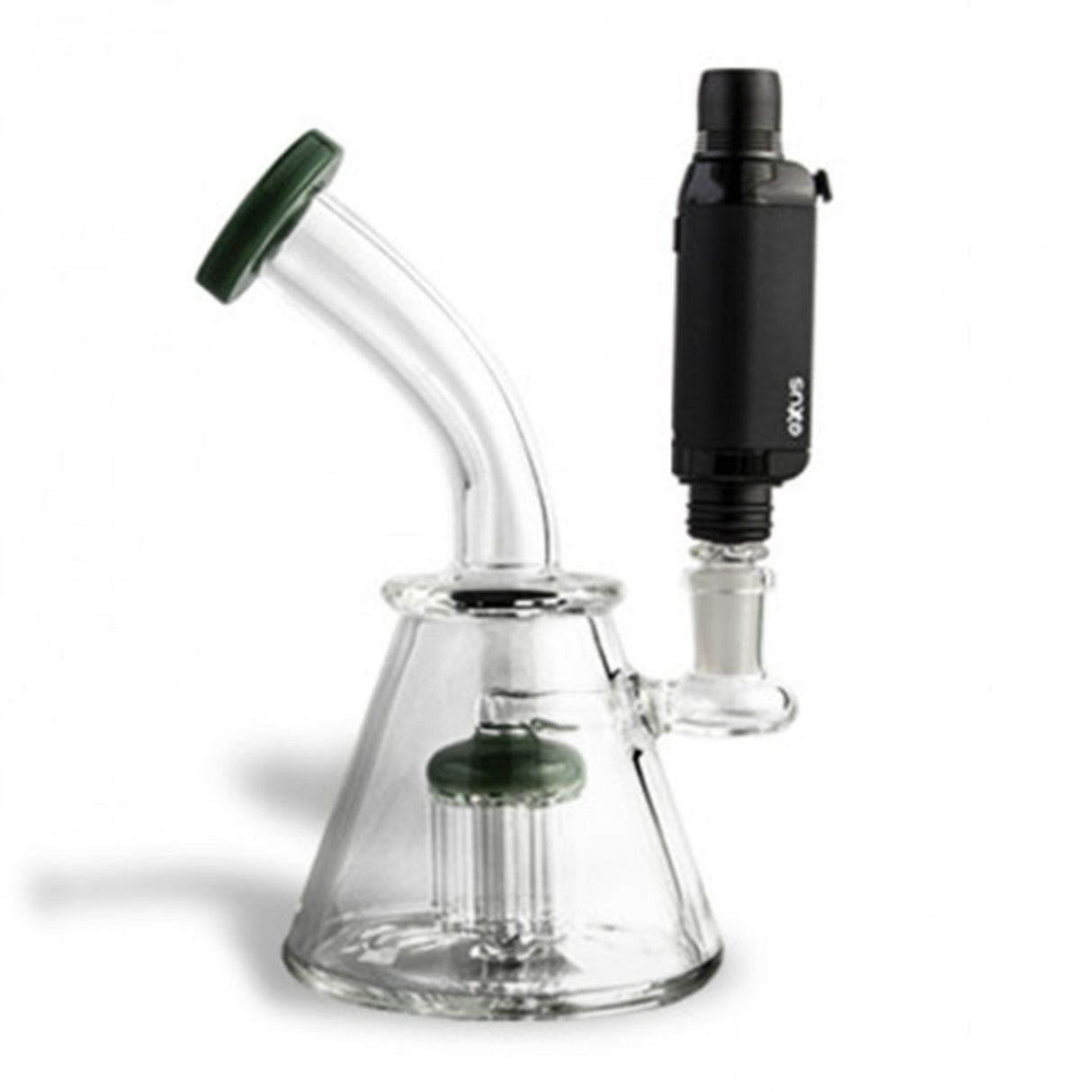 Black Exxus VRS Vaporizer Kit with Nectar Collector Mode, Dab Rig Mode, Cartridge Mode Comes with carrying pouch 16