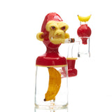 "Smoking Chimp - Red" By John Fischbach 2