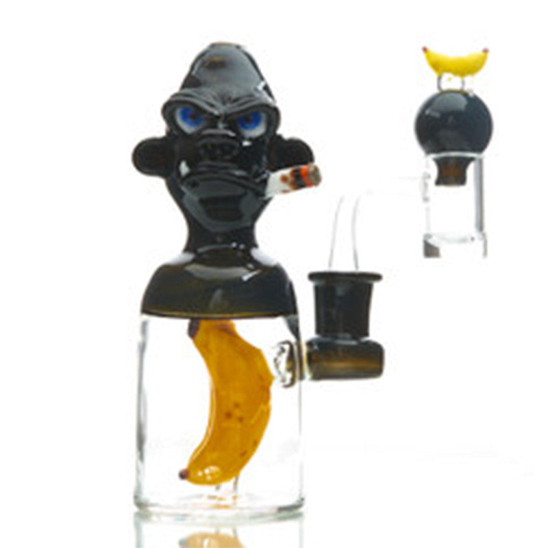 "Smoking Chimp - Steel Wool" By John Fischbach 1