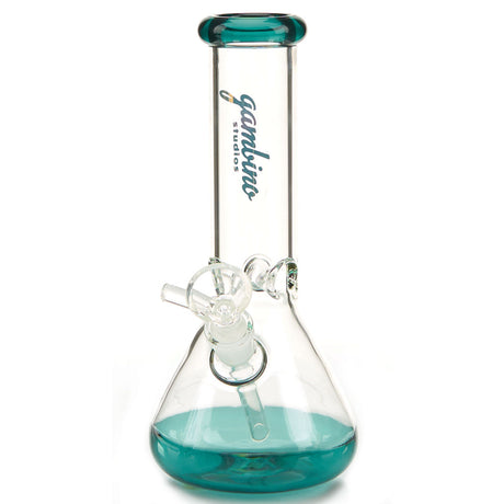 Gambino Studios The 45 Beaker Base Water Pipe with colored base and mouthpiece