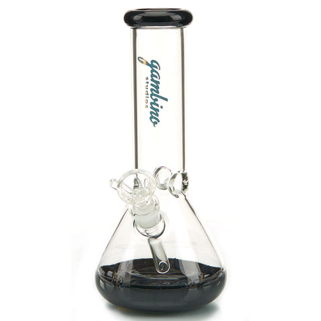 Gambino Studios The 45 Beaker Base Water Pipe with colored base and mouthpiece