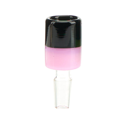 Gambino Studios Dou Borosilicate Glass Slide with Deep One-Hole Flower Bowl 14mm