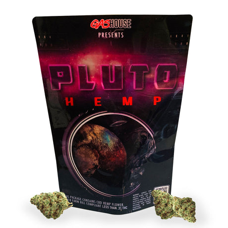 GasHouse CBD Smokable Hemp Flower Pluto Blend 3.5-grams Kingston Approved