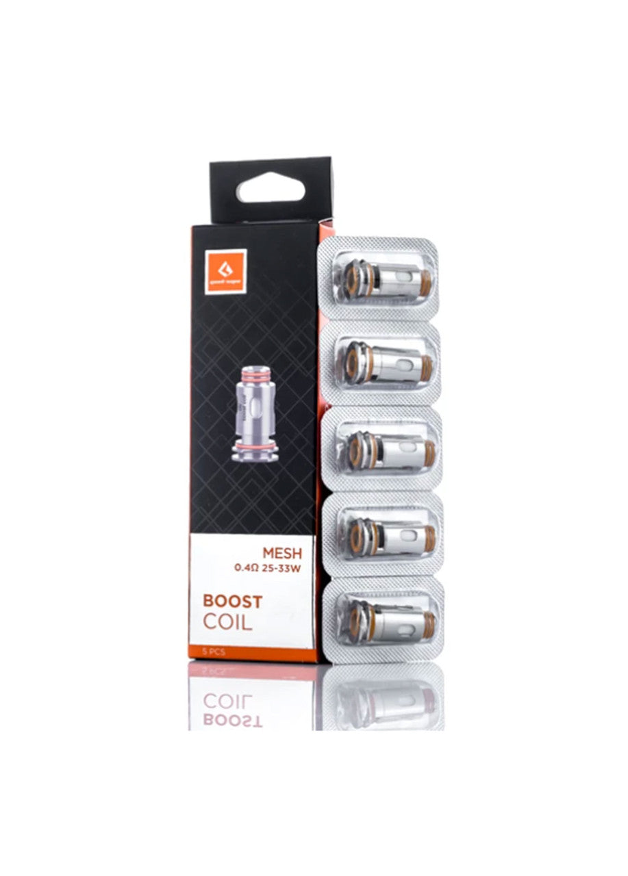 Geekvape AEGIS Boost Mesh Replacement Coils 5 pack available in 0.4 ohm and 0.6 ohm 3