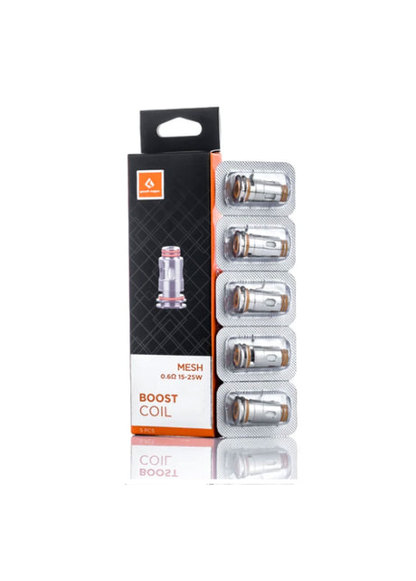 Geekvape AEGIS Boost Mesh Replacement Coils 5 pack available in 0.4 ohm and 0.6 ohm 2