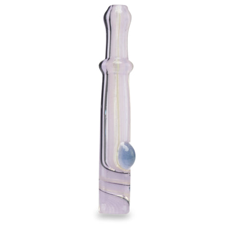 fully worked glass chillum one hitter for dry herb