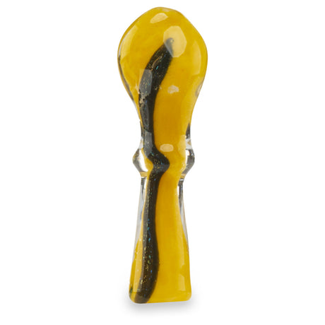 colorful small glass one hitter chillum for smoking flower