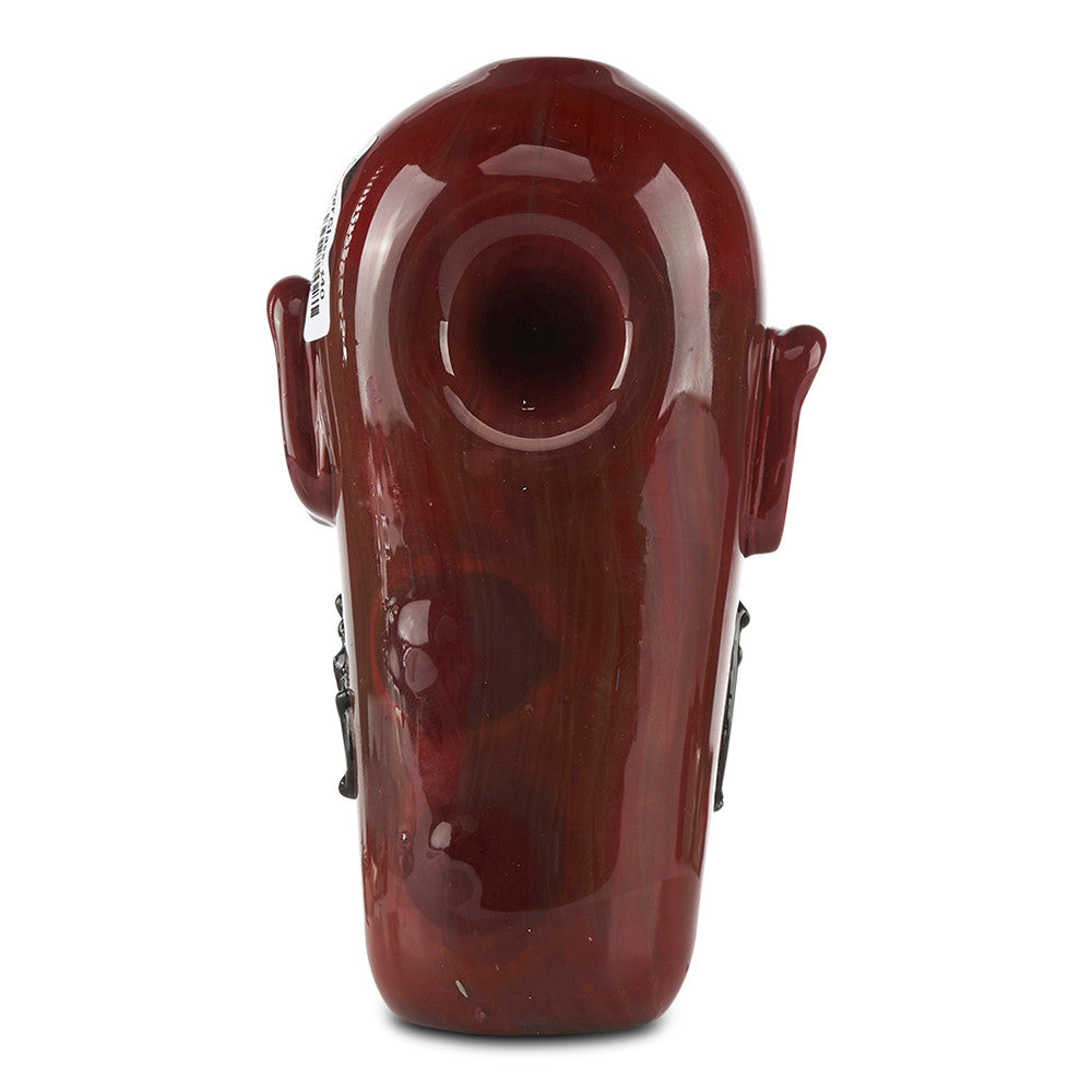 pioneer hellboy novelty spoon hand pipe glass bowls for dry herb